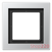 Рамка 1 пост, алюминий, Jung LS Design (металл) ALD2981