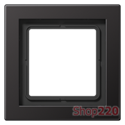 Рамка 1 пост, алюминий дарк, Jung LS Design (металл) ALD2981D