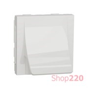 Вывод кабеля 16А, белый, 2 модуля, Unica New Schneider NU386218