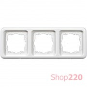 Рамка 3 поста, белый, Polo Regina 13012312