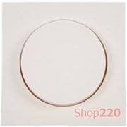 Накладка диммера поворотного, белый, Polo Fiorena 22010002