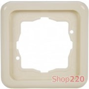 Рамка 1 пост, слоновая кость, Polo Regina 13012118