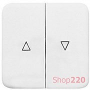 Клавиша для выключателя жалюзи, белый, Polo Regina 13010505