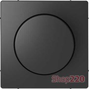 Накладка диммера поворотного, антрацит, Merten MTN5250-6034