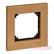 Рамка 1 пост, бук, Merten M-Elegance Дерево MTN4051-3470