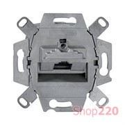 Розетка компьютерная RJ45 UTP, одинарная, Merten MTN4530-0000