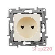 Розетка без заземления, слоновая кость, 672320 Legrand Etika