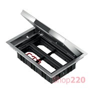 Металлический лючок для розеток, 16 модулей, OptiLine 45 ISM51638 Schneider Electric