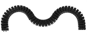 Гибкий короб для кабеля, черный, Kabelschlange Classic Bachmann 930.030