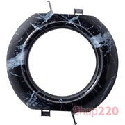 Рамка средняя, черный мрамор, Renova WDE011466 Schneider
