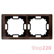 Рамка двойная, дуб, Basic Neos Simon