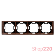 Рамка четверная, дуб, Basic Neos Simon