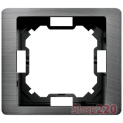 Рамка одинарная, титан, Basic Neos Simon