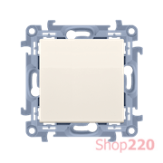 Кнопка, кремовый, SIMON10