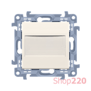 Заглушка, кремовый, SIMON10