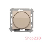 Диммер 20-500Вт, кремовый, SIMON54