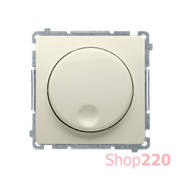 Светорегулятор 500Вт, бежевый, Basic Simon