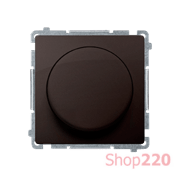 Светорегулятор для LED 250Вт, шоколад, Basic Simon