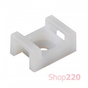 Площадка для хомутов 22x16x9.5мм, отв. d=6.8мм, CTH-2B, Аско A0150090054