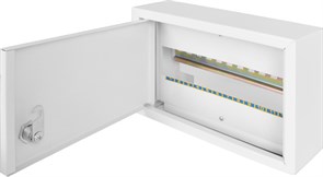 Щит металлический навесной на 12 модулей, e.mbox.stand.n.12.z ENEXT s0100020 (эконом)