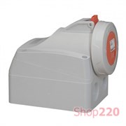 Силовая розетка 32A стационарная, 380В, 5 полюсов, Tempra Pro 555459 Legrand