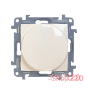 Диммер для LED ламп, кремовый, SIMON10