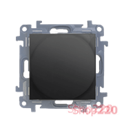 Диммер для LED ламп, черный матовый, SIMON10