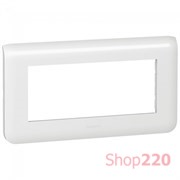 Рамка 5 модулей, белый, Mosaic New Legrand 078815L