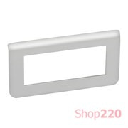 Рамка 5 модулей, алюминий, Mosaic New Legrand 079315L
