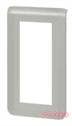 Рамка 5 модулей вертикальная, алюминий, Mosaic New Legrand 079325L