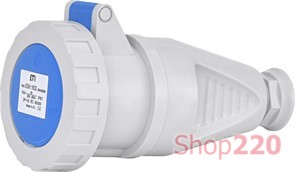 Силовая розетка 16А, 220В, 3 полюса, IP67, переносная, ESH-1632 ETI 4482006