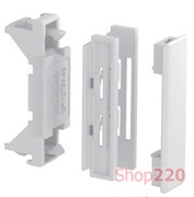 Декоративная заглушка для стыковки розеток с крышкой короба 100x53 мм ПВХ, Rapid 45, OBO Bettermann 6113030