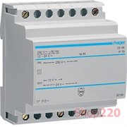 Трансформатор 220 / 24; 12 В, 25ВА, на дин-рейку, ST312 Hager