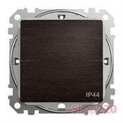 Выключатель влагозащищенный IP44, венге, Sedna Design