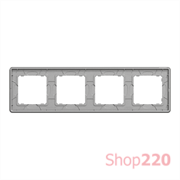 Рамка 4 поста, бетон, Sedna Design