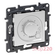 Термостат для теплого пола, алюминий, Niloe Step Legrand