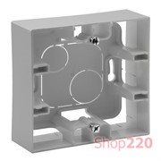 Коробка накладного монтажа 1-постовая, алюминий, Niloe Step Legrand