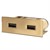 Розетка USB тип А+С в стол/мебель, золото, Versapick ASA - фото 102968