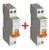Комплект 2шт: Одномодульный дифавтомат 20A 30мA, тип C, АД63 12523 Schneider Electric