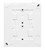 Розетка влагозащищенная четверная, IP44, белый, Aquaclick Simon - фото 109071