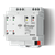 Диммер; 2 канала 400Вт 230В AC; KNX 30В DC; 100Вт CFL и LED; модульное; 70мм