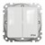 Выключатель 2-клавишный влагозащищенный IP44, белый, Sedna Design - фото 111858