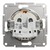 Розетка с заземлением и защитными шторками, кремовый, EPH2970223 Schneider Asfora - фото 113436