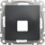 Адаптер под модуль Keystone, черный, Sedna Design - фото 113653