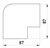 Наружный угол для короба 60х60мм, e.trunking.blend.out.stand.60.60 Enext - фото 116298