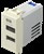 Розетка с A&C USB EM68IW MODUL