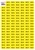 Самоклеящаяся наклейка 36В (40х20мм) 102 шт/лист, e.sticker.voltage.36.1 Enext