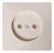 Панель к розетке без заземлением, слоновая кость, e.lux.12211L.pn.ivory Enext