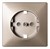 Панель для розетки c заземлением, никель, e.lux.12311L.pn.nickel Enext