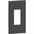 Лицевая панель розеток компьютерных и телефонных 2 модуля. черный. Bticino Living Now. KG07M2